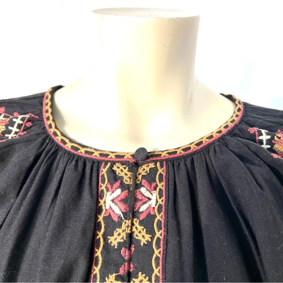 ZARA Embroidery Cotton Dress - Picture 11 of 16